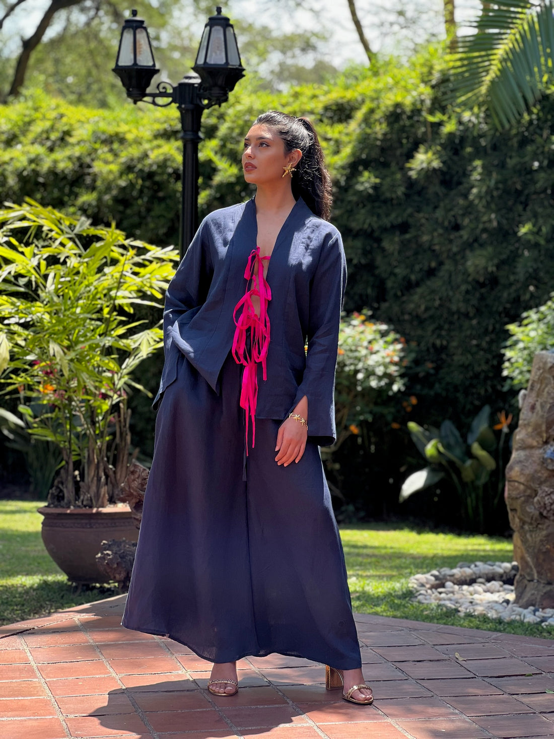 Shella Shirt in Linen Hestia Collection