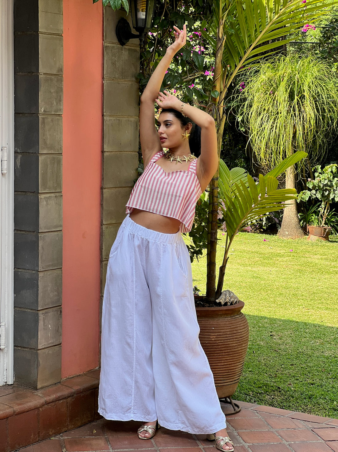 Shanzu Crop Top in Cotton