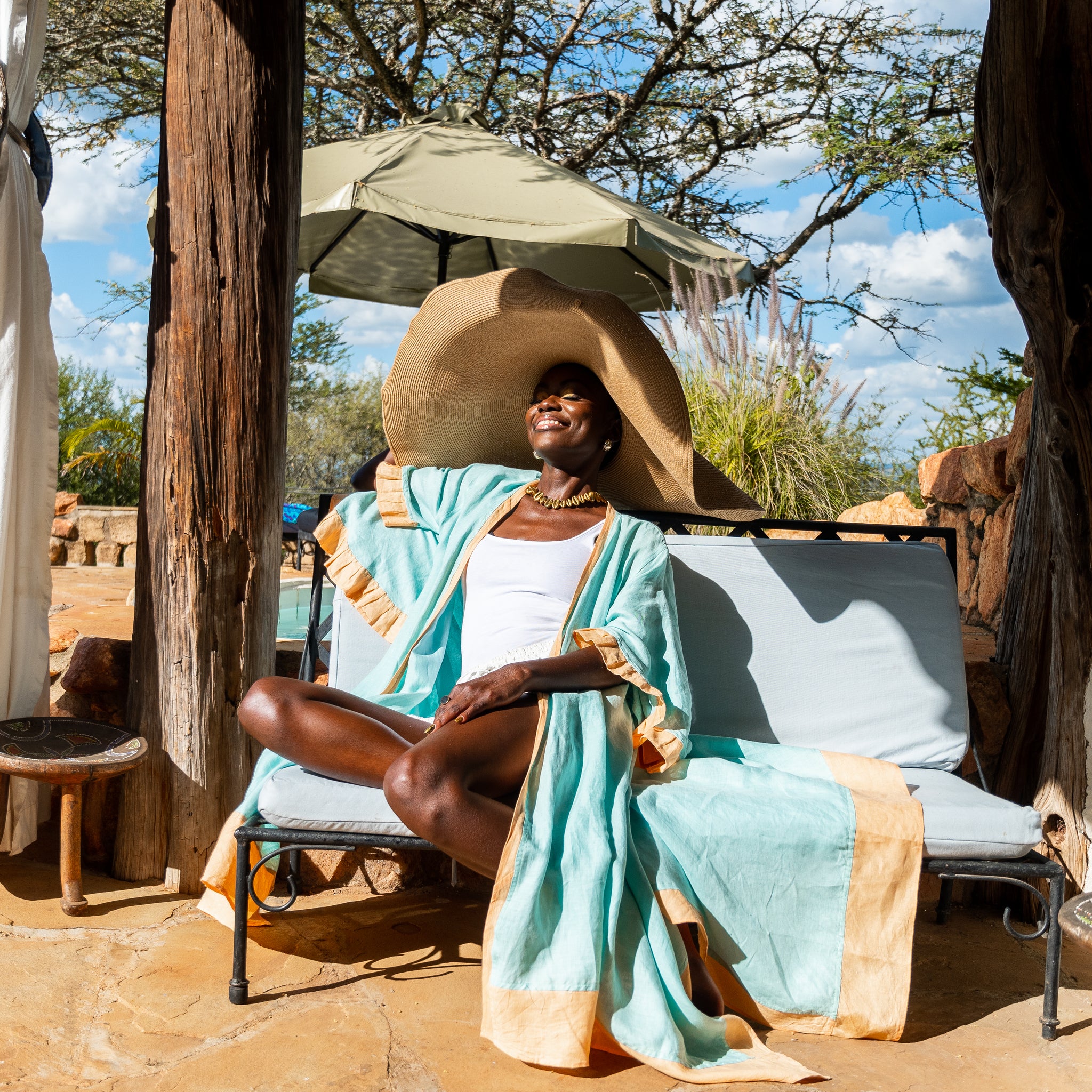 Sarima Kimono in Linen