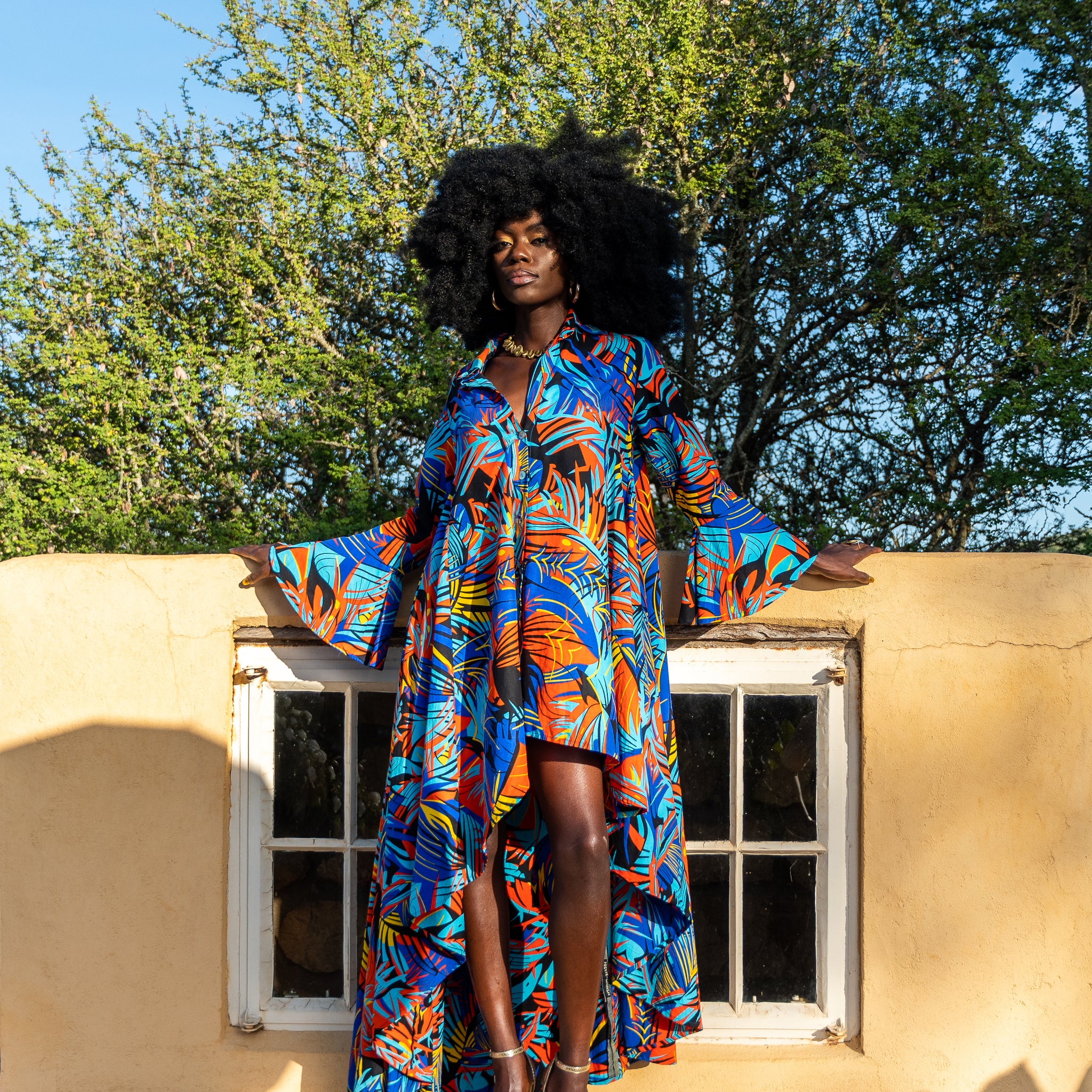 Karura shirt in Kitenge