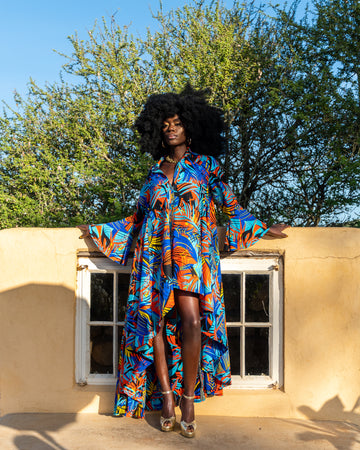 Karura shirt in Kitenge