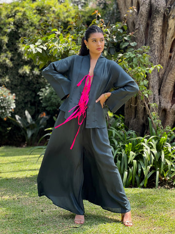 Coastal Culottes in Silk