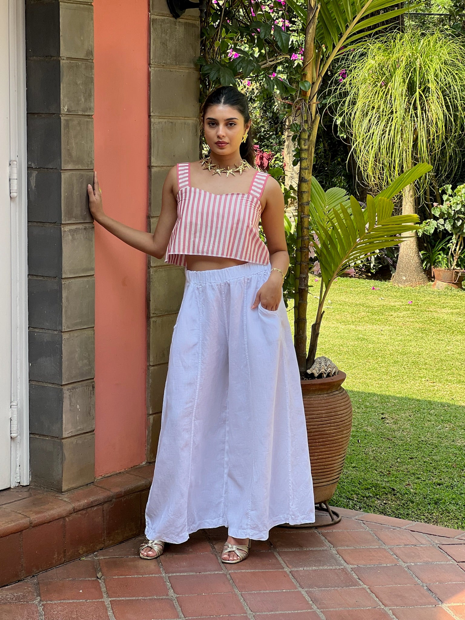 Shanzu Crop Top in Cotton