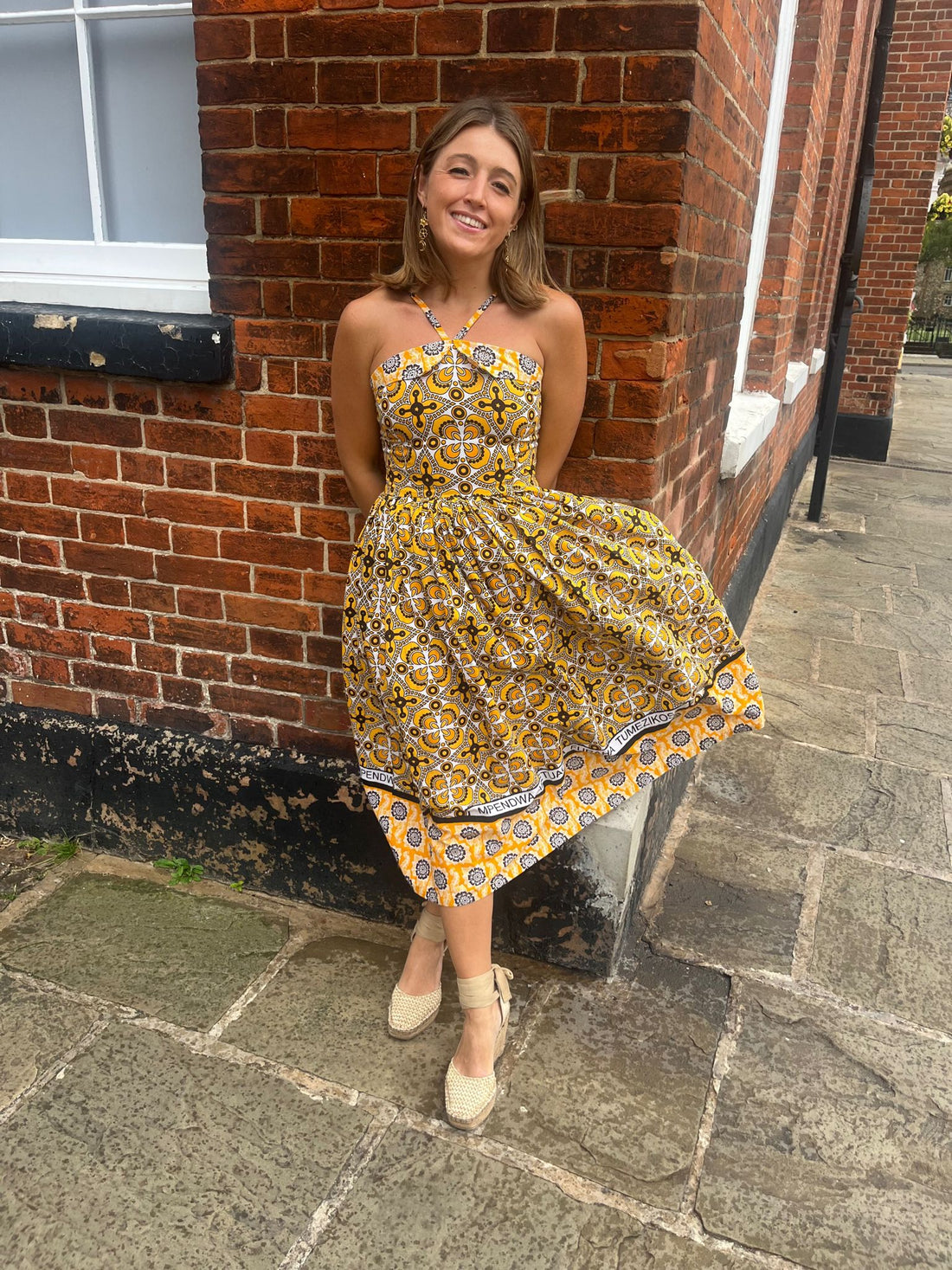 Starlight Dress in Kitenge or Kanga