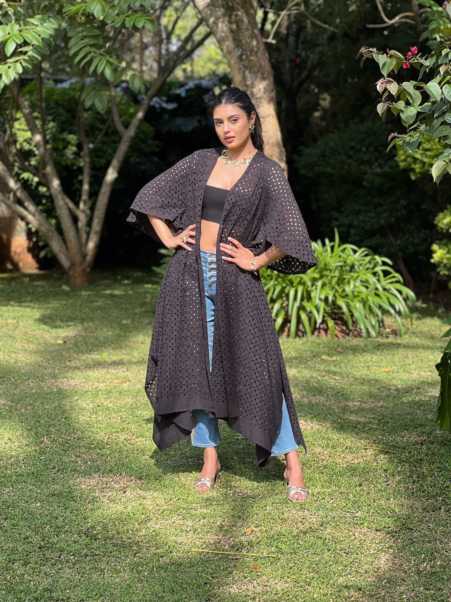 Sarima kimono in cotton