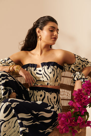 Uzuri Crop Top in Kitenge or Kanga 