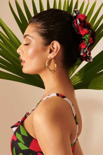 Kubwa Scrunchie in Kitenge or Kanga