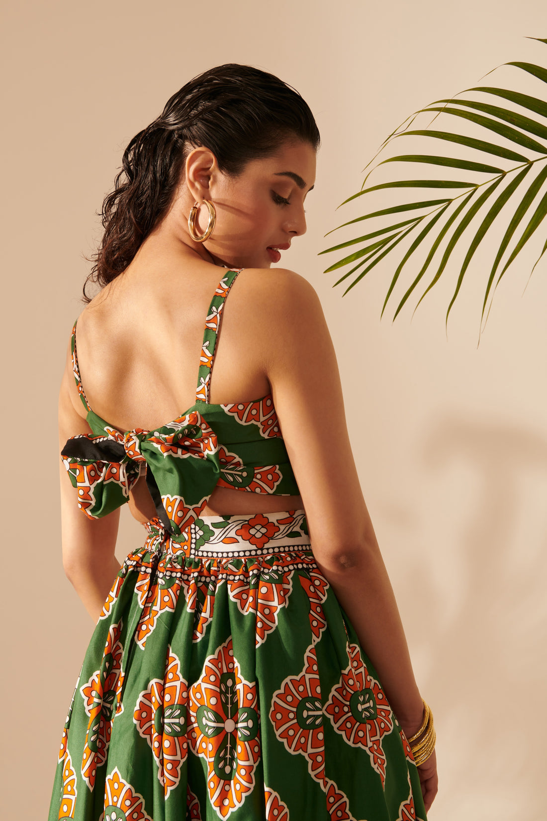 Kucheza Reversible Crop Top in Kanga