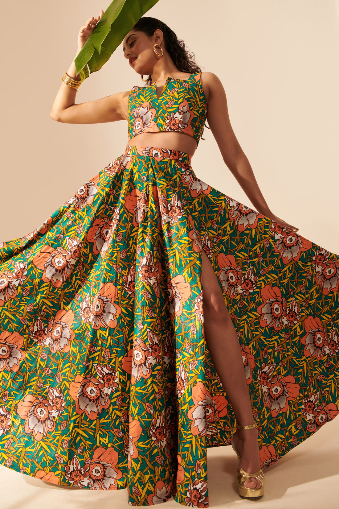 Lenana Crop Top in Kitenge or Kanga 