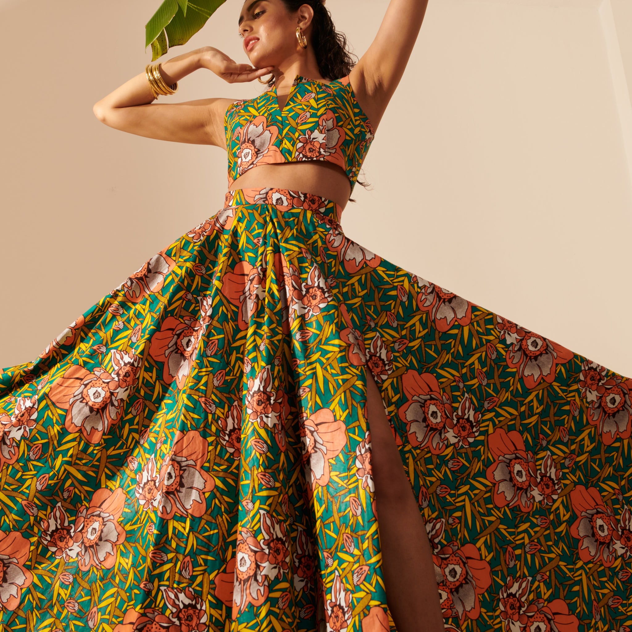 Lenana Skirt in Kitenge 