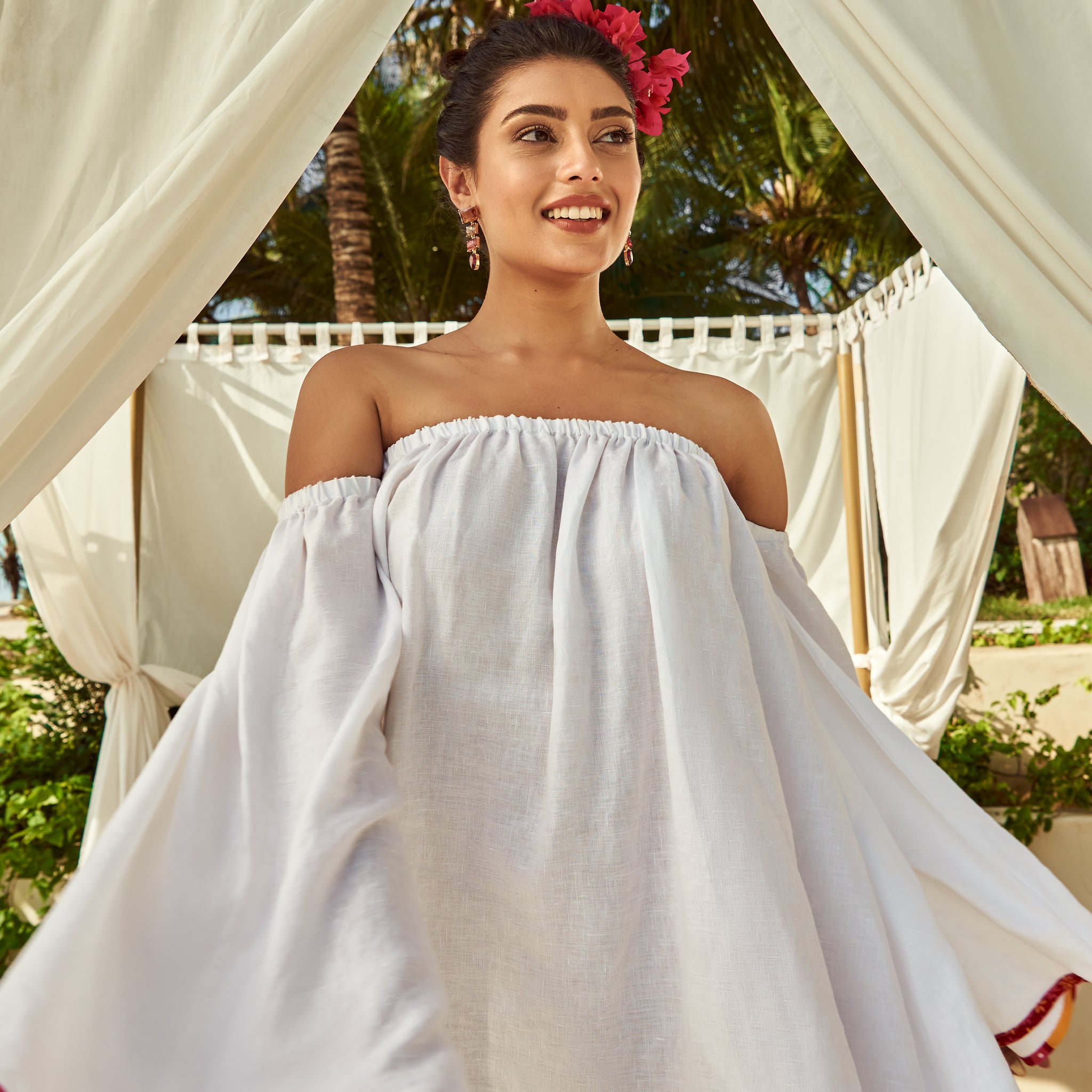 Kengele Dress in Linen