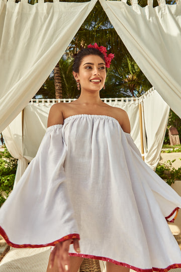 Kengele Dress in Linen