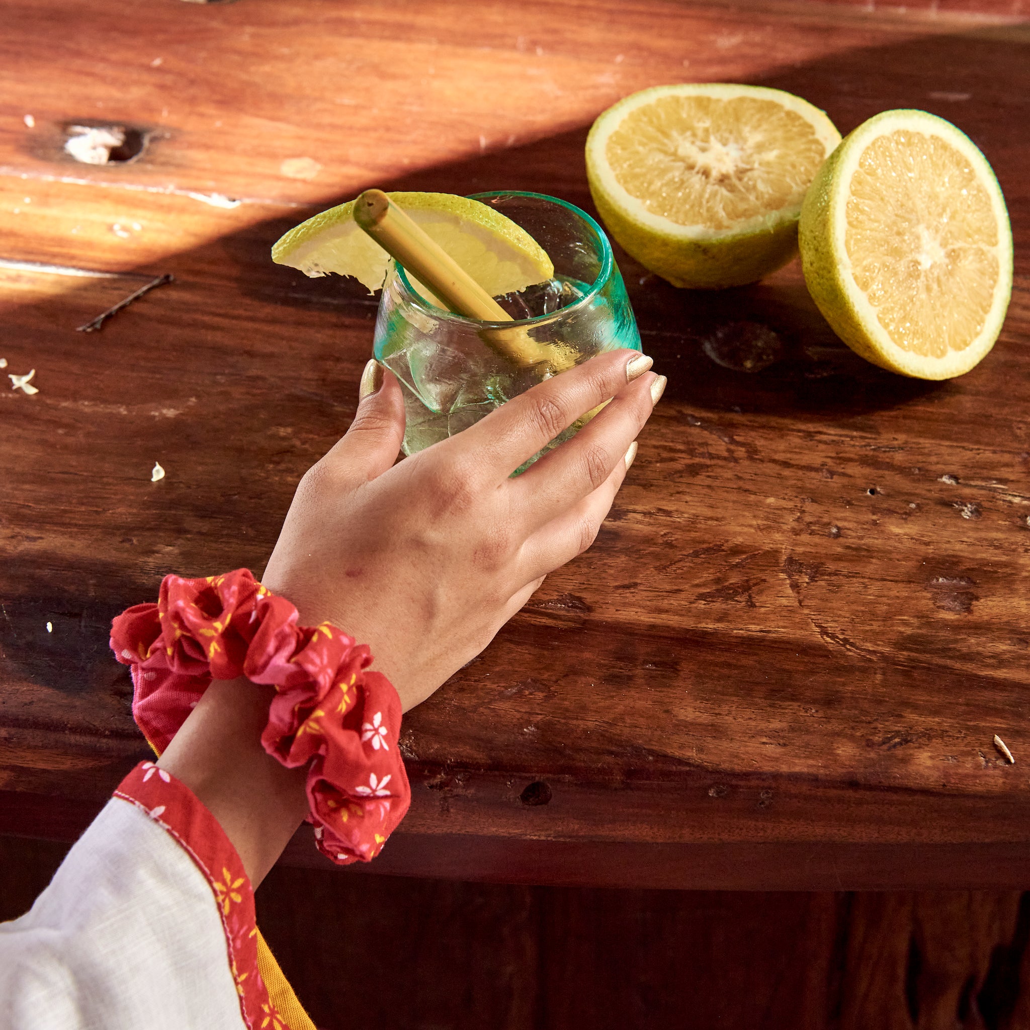 Ndogo Scrunchie in Kitenge or Kanga