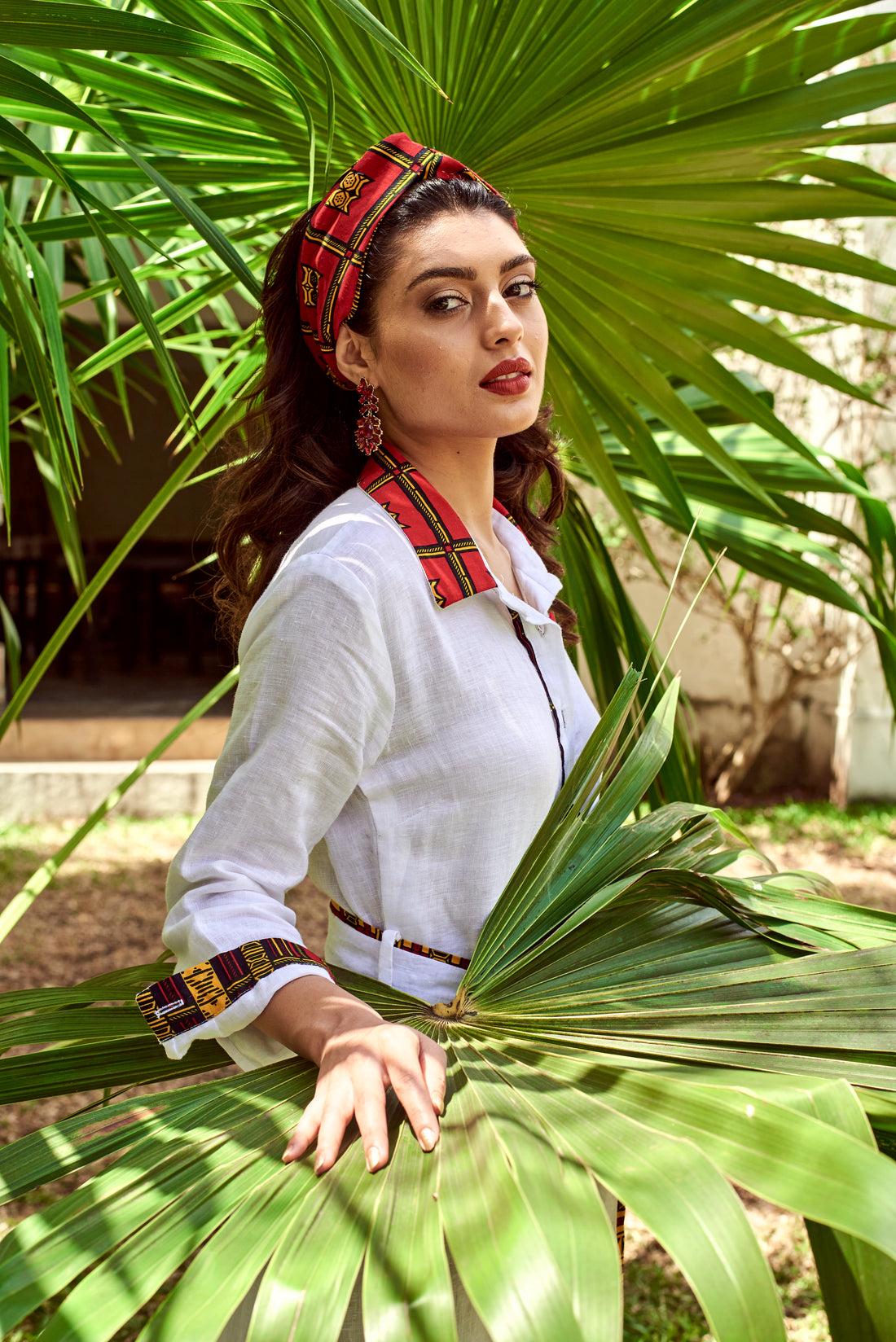 Kubwa Hairband in Kitenge or Kanga